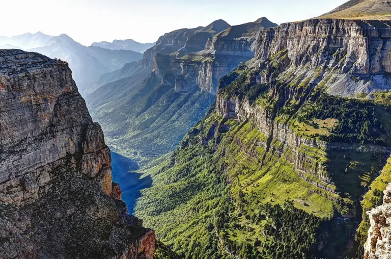 El cañón de Ordesa desde el mirador